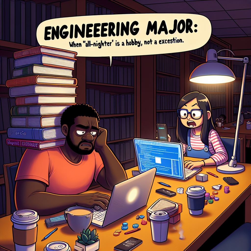 The Reality of Being an Engineering Major: All-Nighters as a Hobby